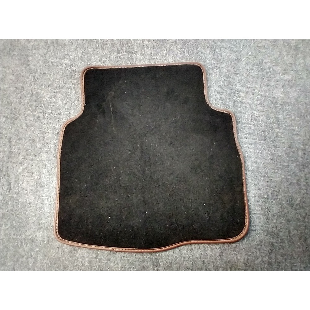 Subaru Outback Rear Right Floor Mat Black Carpet Brown Trim J501SAN020 2019-2024